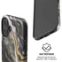 Gold Blush Marble Ink iPhone 16 Plus Magsafe Impact Case